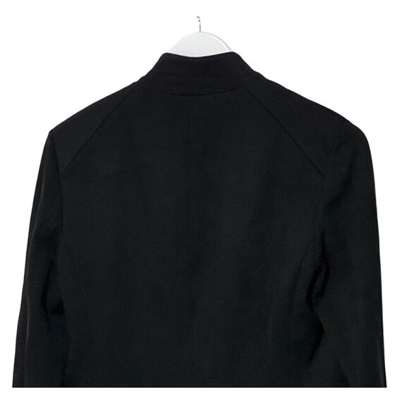 RAG & BONE BLAZER WOMENS SIZE 6 LUCY PONTE STRETCH TWILL BLACK NEW - Picture 9 of 15